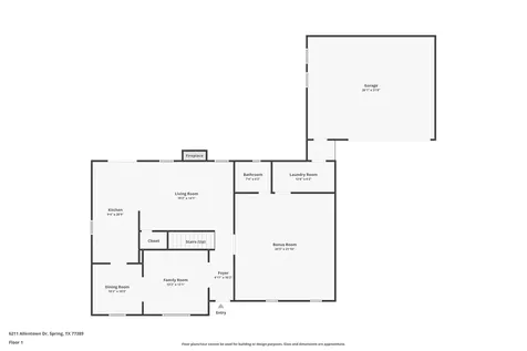 6211 Allentown Drive Spring TX 77389