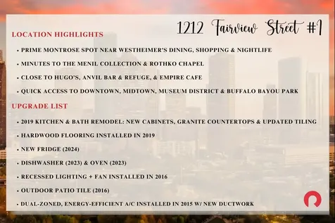 1212 Fairview Avenue I Houston TX 77006