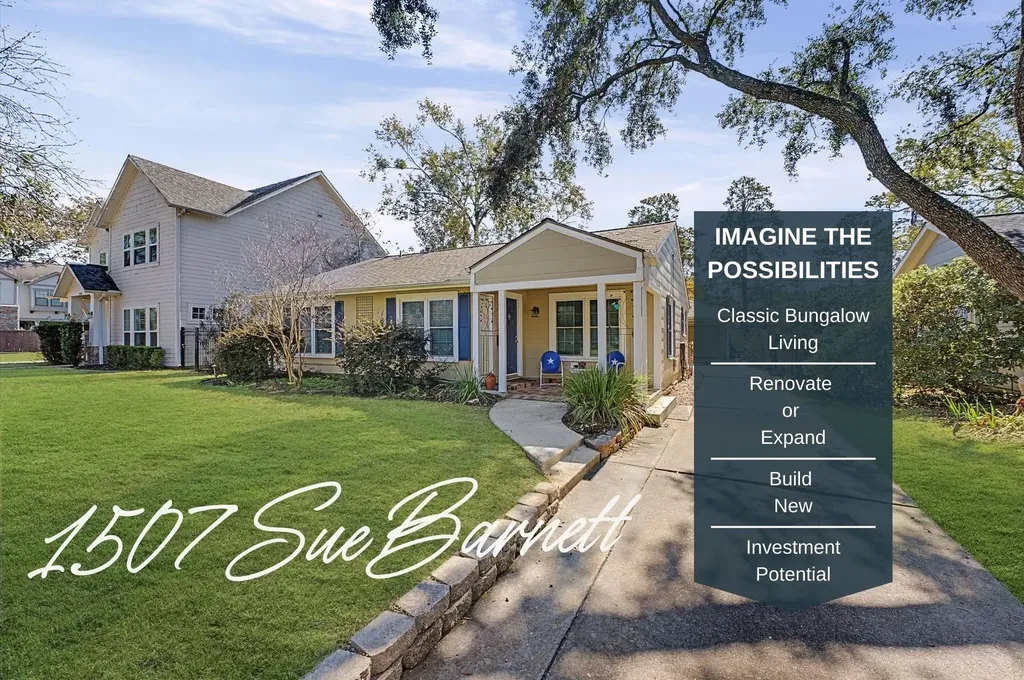 1507 Sue Barnett Drive Houston TX 77018