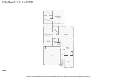 413 San Miguel Creek Drive Katy TX 77493