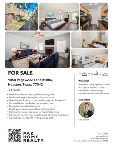 9850 Pagewood Lane 1806 Houston TX 77042