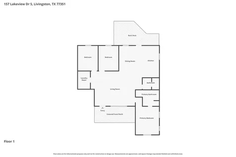 157 Lakeview Drive S Livingston TX 77351