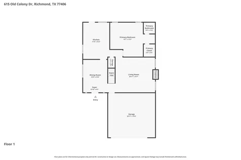 615 Old Colony Drive Richmond TX 77406
