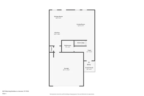 8207 Blooming Meadow Lane Houston TX 77016