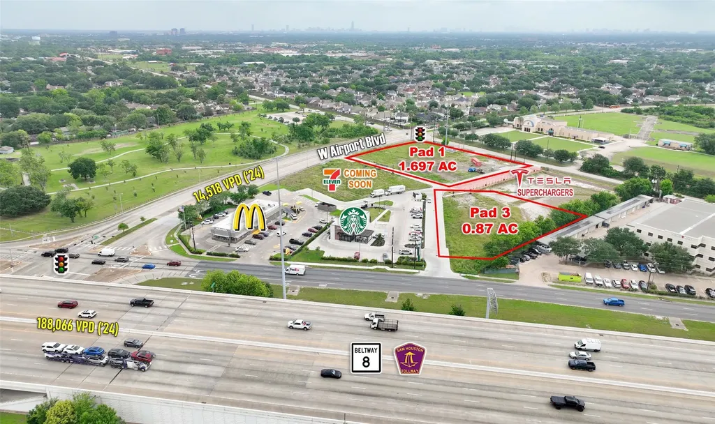 Pad 3 W Airport Boulevard Houston TX 77071