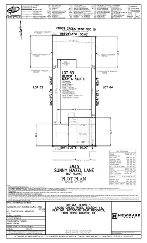 4519 Sunny Hazel Lane Fulshear TX 77441