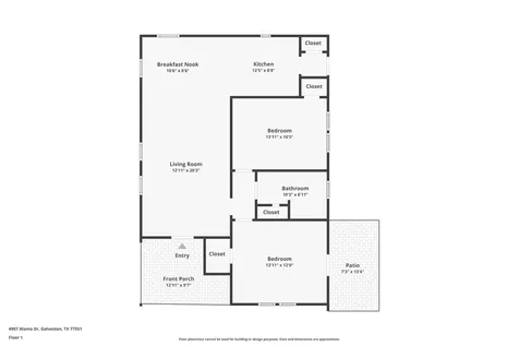 4907 Alamo Drive Galveston TX 77551