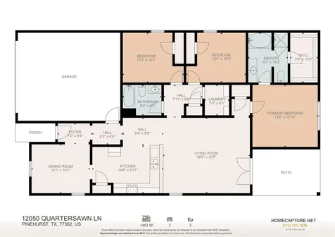 12050 Quartersawn Lane Pinehurst TX 77362