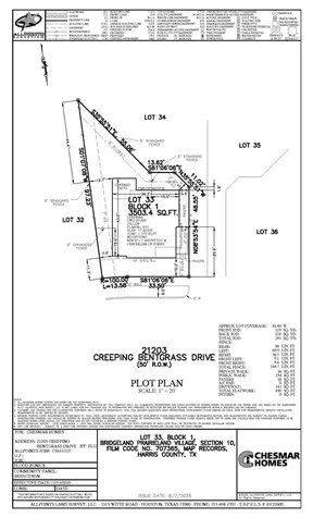 21203 Creeping Bentrass Drive Cypress TX 77433