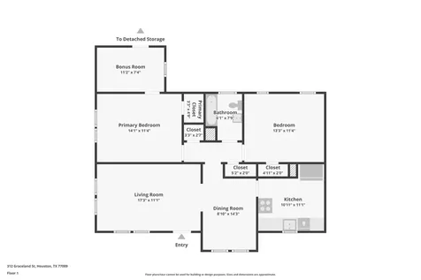 312 Graceland Street Houston TX 77009