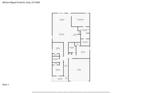460 San Miguel Creek Drive Katy TX 77493