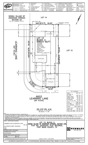 6603 Learning Lane Missouri City TX 77459
