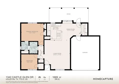 1342 Castle Glen Drive Houston TX 77015