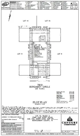 7819 Bergamot Circle Magnolia TX 77354