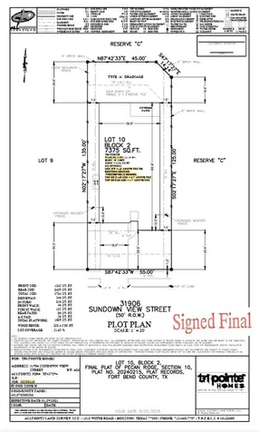31906 Sundown View Street Fulshear TX 77441