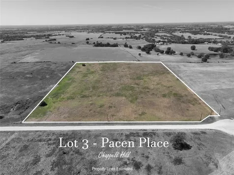 Lot 3 Pacen Place Chappell Hill TX 77426