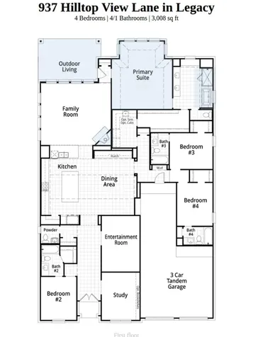 937 Hilltop View Lane League City TX 77546