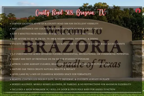161 County Road 508 Brazoria TX 77422