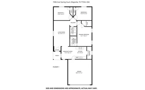 7206 Cool Springs Court Magnolia TX 77354