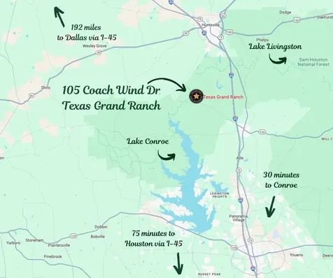 105 Coach Wind Drive Huntsville TX 77340