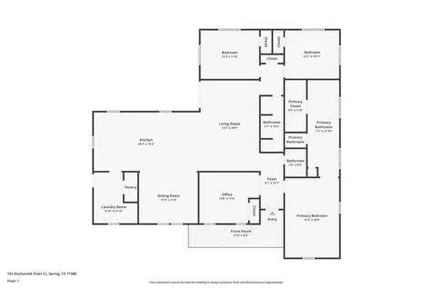 102 Enchanted Oaks Court Spring TX 77388