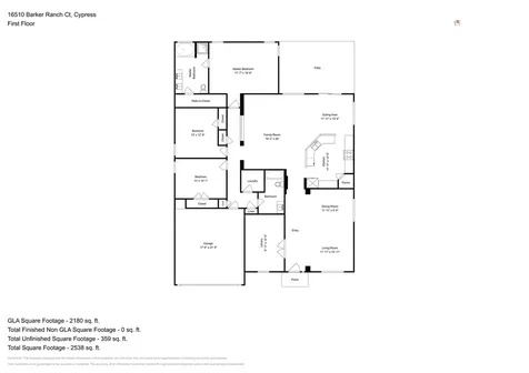 16510 Barker Ranch Court Cypress TX 77429