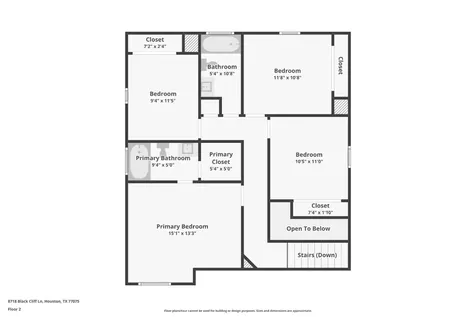 8718 Black Cliff Lane Houston TX 77075
