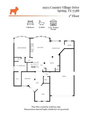 19503 Country Village Drive Spring TX 77388