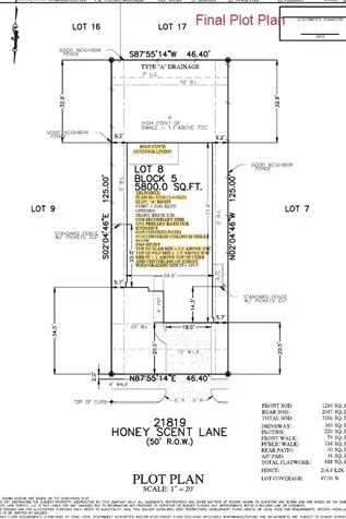 21819 Honey Scent Lane Cypress TX 77433