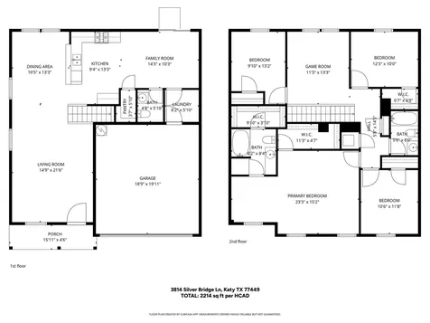 3814 Silver Bridge Lane Katy TX 77449