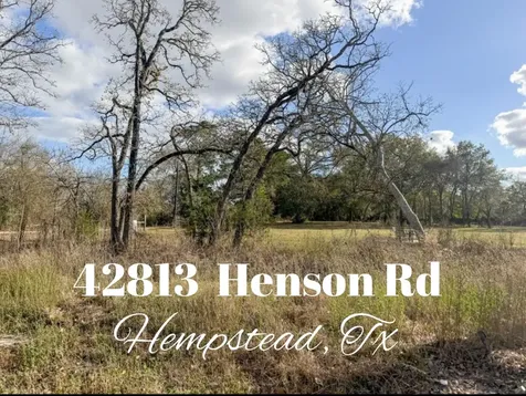 42813 Henson Road Hempstead TX 77445