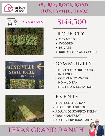 185 Rim Rock Road Huntsville TX 77340
