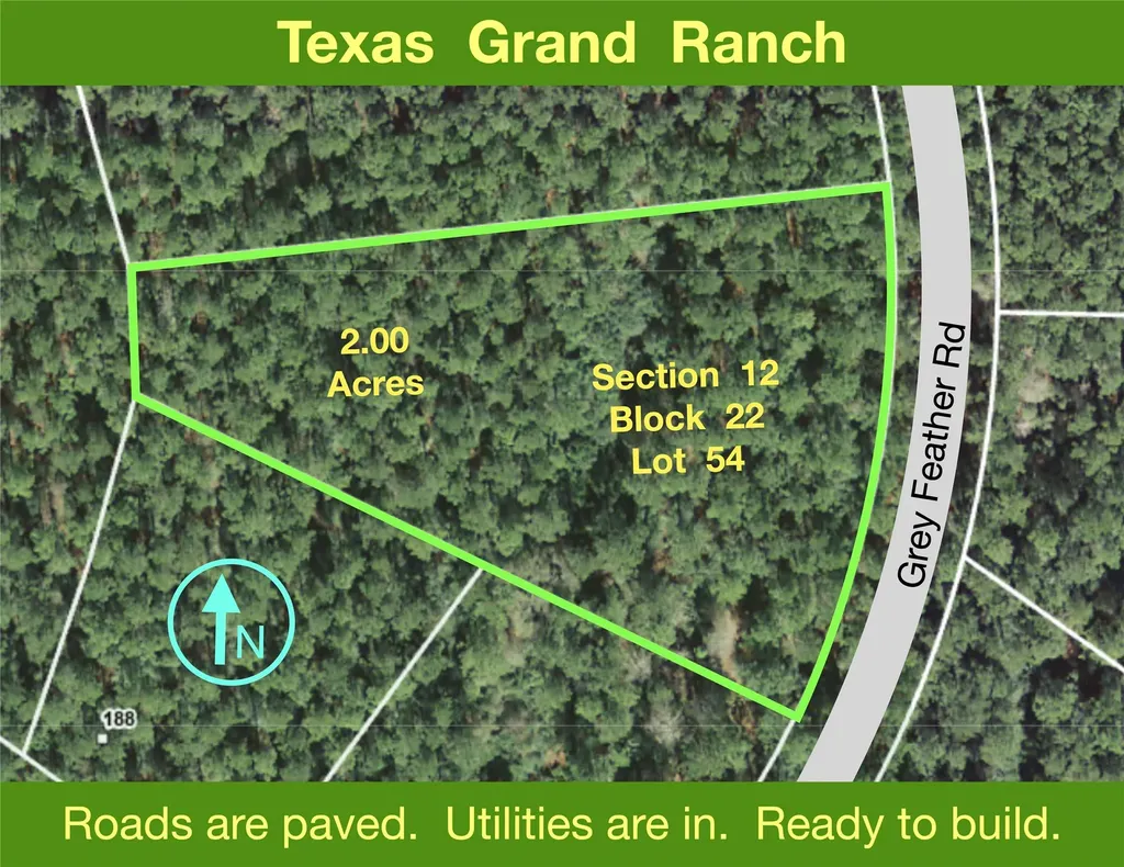12-22-54 Grey Feather Road Huntsville TX 77340