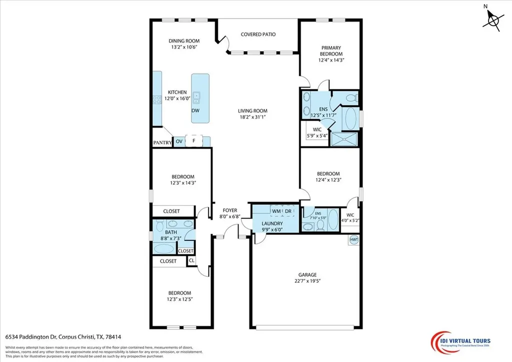6534 Paddington Drive Corpus Christi TX 78414