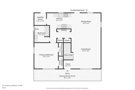 101-1/2 Avenue J Dickinson TX 77539