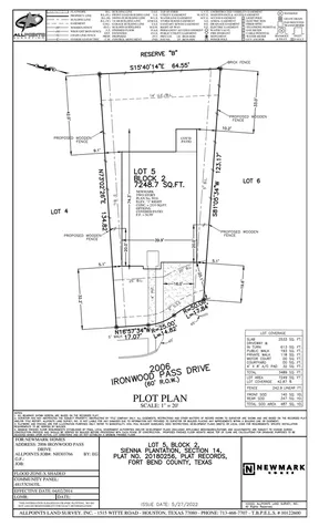 2006 Ironwood Pass Drive Missouri City TX 77459
