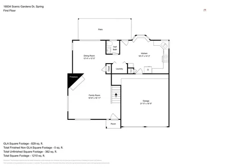 16834 Scenic Gardens Drive Spring TX 77379
