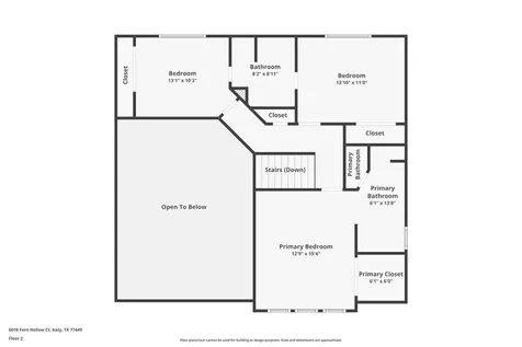 6018 Fern Hollow Court Katy TX 77449
