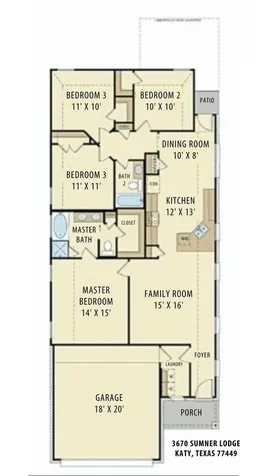 3670 Sumner Lodge Drive Katy TX 77449