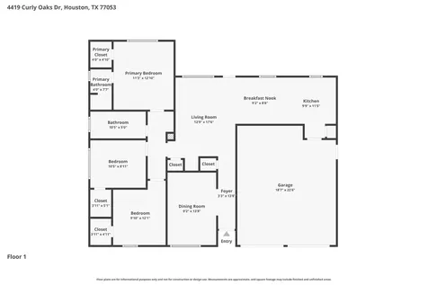 4419 Curly Oaks Drive Houston TX 77053