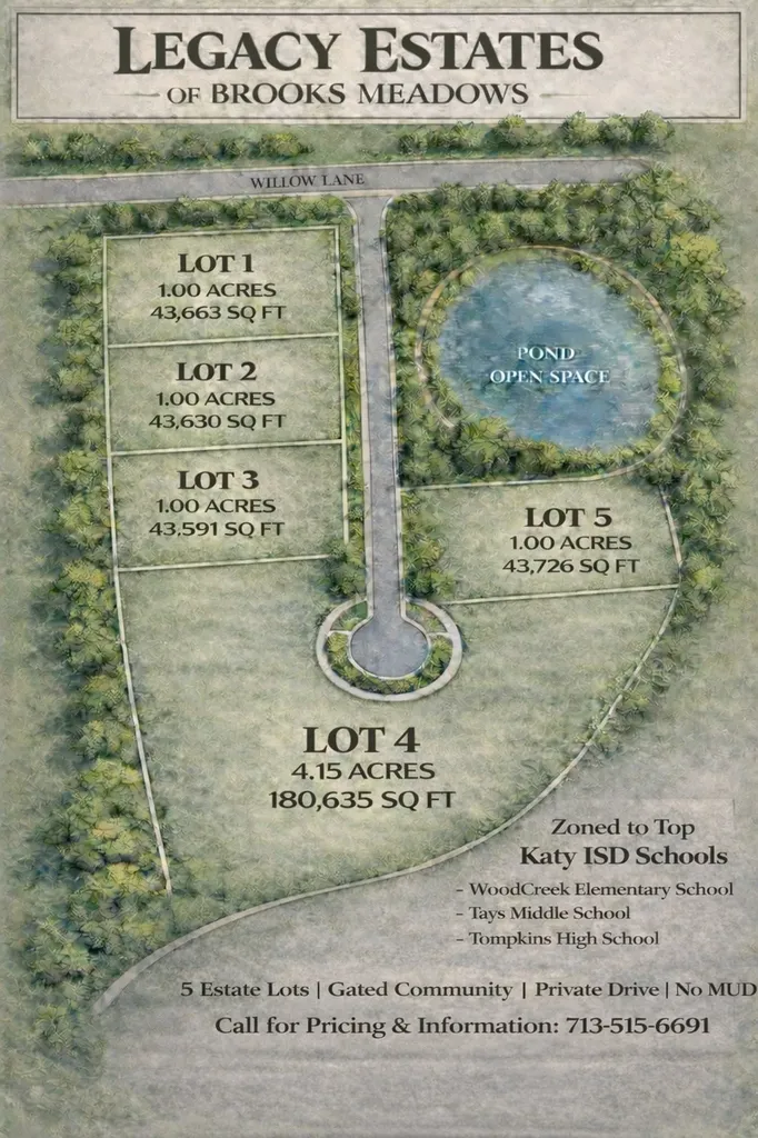 26535 Willow Lot 5 Lane Katy TX 77494