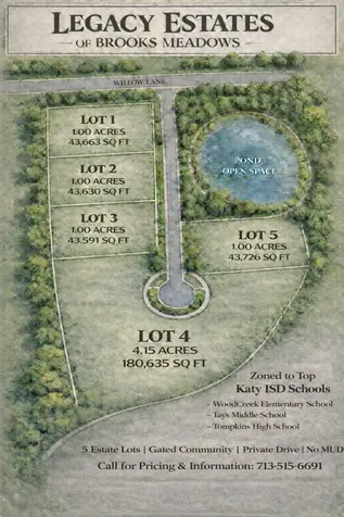 26535 Willow Lot 5 Lane Katy TX 77494
