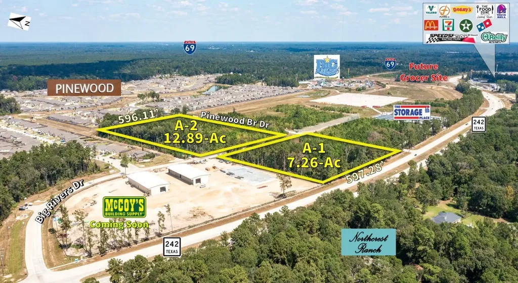 Tbd Highway 242 And Big Rivers Road New Caney TX 77357