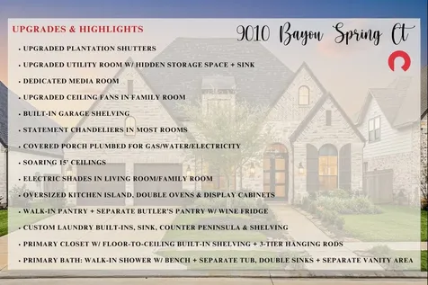 9010 Bayou Spring Court Missouri City TX 77459