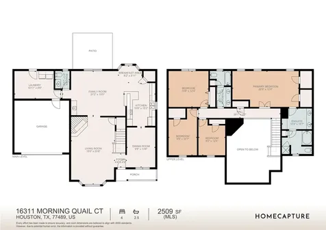 16311 Morning Quail Court Houston TX 77489
