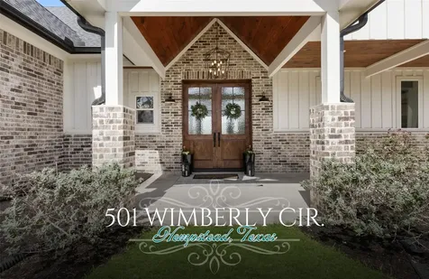 501 Wimberly Circle Hempstead TX 77445