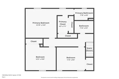 11302 Willow Field Drive Cypress TX 77429