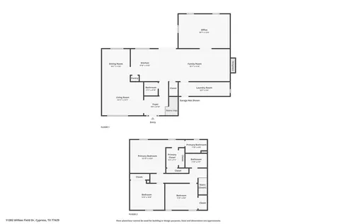 11302 Willow Field Drive Cypress TX 77429