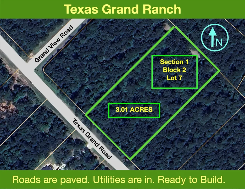 1-2-7 Texas Grand Road Huntsville TX 77340
