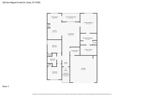 425 San Miguel Creek Drive Katy TX 77493